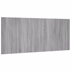 VidaXL 816977, Gris, Chêne, Bois, 2000 mm, 80 cm, 15 mm