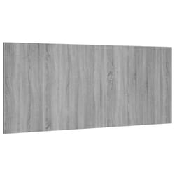 VidaXL 816977 tête de lit et pied de lit Gris, Chêne