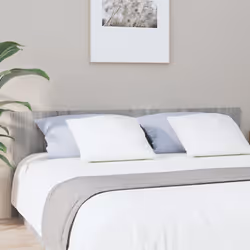 VidaXL 816977 tête de lit et pied de lit Gris, Chêne