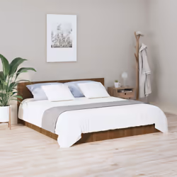 VidaXL 816978 tête de lit et pied de lit Marron, Chêne