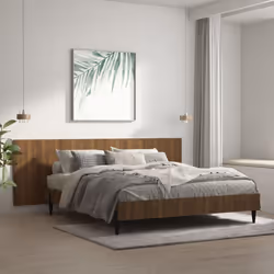 La tête de lit murale chic présente un design classique qui ajoutera une touche d'élégance à n'importe quelle chambre à couch ...