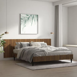 Vidaxl - Tête de lit murale Chêne marron 240x1,5x80 cm Bois d'ingénierie