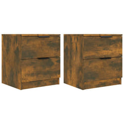 VidaXL 817034 Table de nuit et table de chevet Chêne
