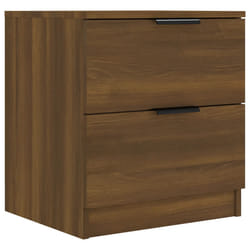 VidaXL 817037 Table de nuit et table de chevet Chêne