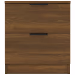 VidaXL 817038 Table de nuit et table de chevet Chêne - Vue supplémentaire 4