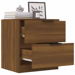 VidaXL 817038 Table de nuit et table de chevet Chêne - Vue supplémentaire 7