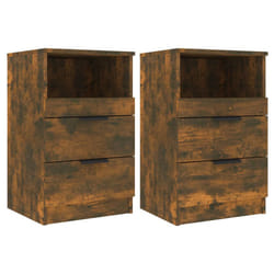 VidaXL 817040 Table de nuit et table de chevet Chêne