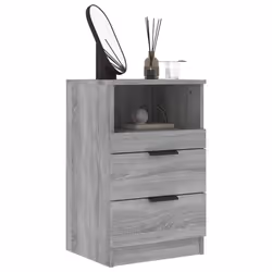 VidaXL 817041 Table de nuit et table de chevet Chêne - Vue supplémentaire 7