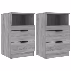 VidaXL 817042, Chêne, Bois, 400 mm, 360 mm, 650 mm, 2 pièce(s)