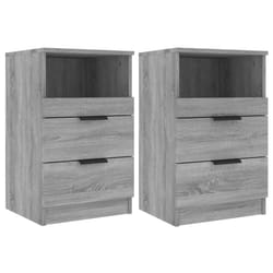 VidaXL 817042 Table de nuit et table de chevet Chêne