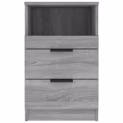VidaXL 817042 Table de nuit et table de chevet Chêne - Vue supplémentaire 4