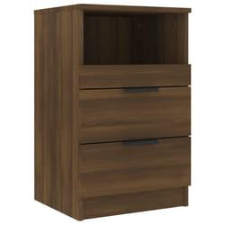 VidaXL 817043 Table de nuit et table de chevet Chêne