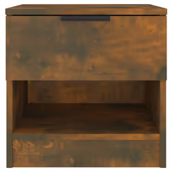 VidaXL 817045 Table de nuit et table de chevet Chêne - Vue supplémentaire 5