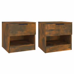 VidaXL 817046, Chêne, Bois, 400 mm, 390 mm, 400 mm, 2 pièce(s)