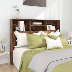 Cette armoire de tête de lit est conçue pour être un complément parfait à votre chambre à coucher. Matériau haute de gamme :  ...