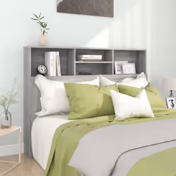 Cette armoire de tête de lit est conçue pour être un complément parfait à votre chambre à coucher. Matériau haute de gamme :  ...