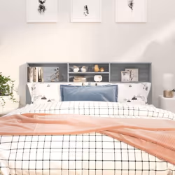 Cette armoire de tête de lit est conçue pour être un complément parfait à votre chambre à coucher. Matériau haute de gamme :  ...