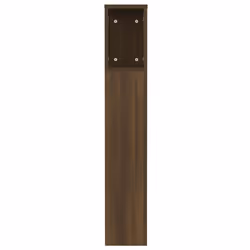 VidaXL 817269 tête de lit et pied de lit Marron, Chêne - Vue supplémentaire 5