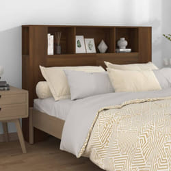 VidaXL 817272 tête de lit et pied de lit Marron, Chêne
