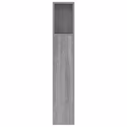 VidaXL 817274 tête de lit et pied de lit Gris, Chêne - Vue supplémentaire 5