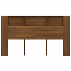 VidaXL 817278 tête de lit et pied de lit Marron, Chêne - Vue supplémentaire 4