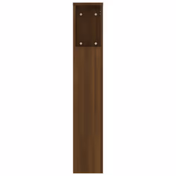 VidaXL 817278 tête de lit et pied de lit Marron, Chêne - Vue supplémentaire 5