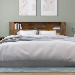 VidaXL 817279 tête de lit et pied de lit Chêne - Vue supplémentaire 5