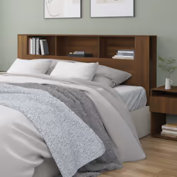 VidaXL 817281 tête de lit et pied de lit Marron, Chêne