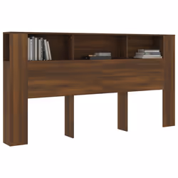 VidaXL 817281 tête de lit et pied de lit Marron, Chêne - Vue supplémentaire 6