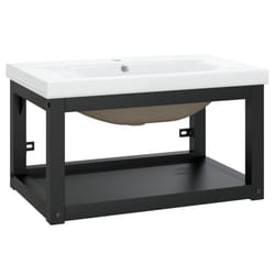 VidaXL 3101383 miroir de salle de bain et armoire de rangement pour évier