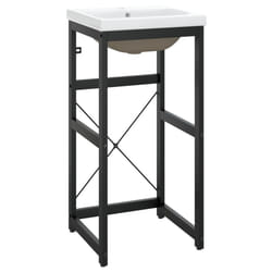 VidaXL 3101388 miroir de salle de bain et armoire de rangement pour évier