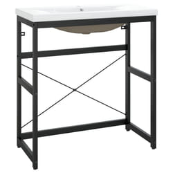 VidaXL 3101390 miroir de salle de bain et armoire de rangement pour évier