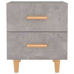 VidaXL 811978 Table de nuit et table de chevet Couleur du béton