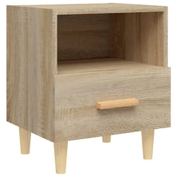 vidaXL Table de chevet Chêne sonoma 40x35x47 cm - TU