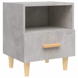 VidaXL 812015 Table de nuit et table de chevet Couleur du béton - Vue supplémentaire 5