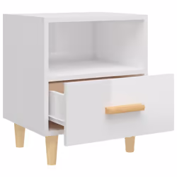 VidaXL 812019 Table de nuit et table de chevet Blanc - Vue supplémentaire 6