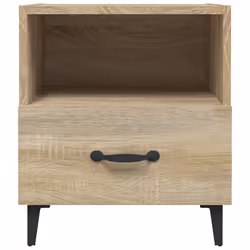 VidaXL 812031 Table de nuit et table de chevet Chêne - Vue supplémentaire 4