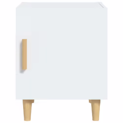 VidaXL 812042 Table de nuit et table de chevet Blanc