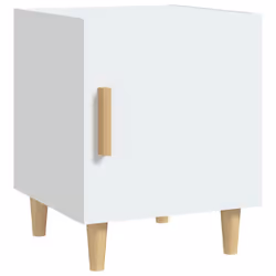 VidaXL 812043 Table de nuit et table de chevet Blanc