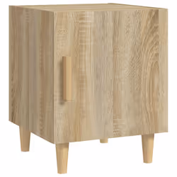 VidaXL 812049 Table de nuit et table de chevet Chêne
