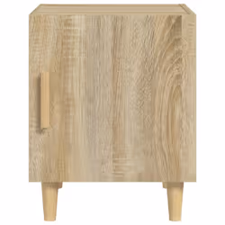VidaXL 812049 Table de nuit et table de chevet Chêne - Vue supplémentaire 4