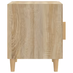 VidaXL 812049 Table de nuit et table de chevet Chêne - Vue supplémentaire 5