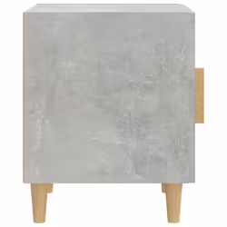 VidaXL 812050 Table de nuit et table de chevet Couleur du béton - Vue supplémentaire 4