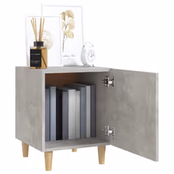 VidaXL 812050 Table de nuit et table de chevet Couleur du béton - Vue supplémentaire 8