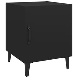 VidaXL 812062 Table de nuit et table de chevet Noir