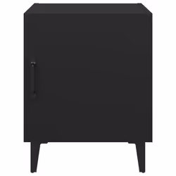 VidaXL 812062 Table de nuit et table de chevet Noir