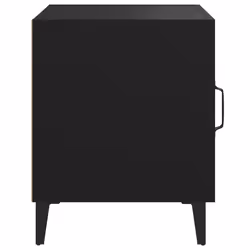 VidaXL 812063 Table de nuit et table de chevet Noir - Vue supplémentaire 4
