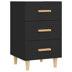 VidaXL 812079 Table de nuit et table de chevet Noir