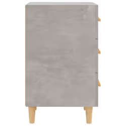 VidaXL 812082 Table de nuit et table de chevet Couleur du béton - Vue supplémentaire 5