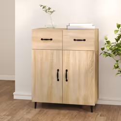Ce buffet classique est destiné à être un supplément décoratif et pratique à votre maison. Matériau haute de gamme : le bois  ...